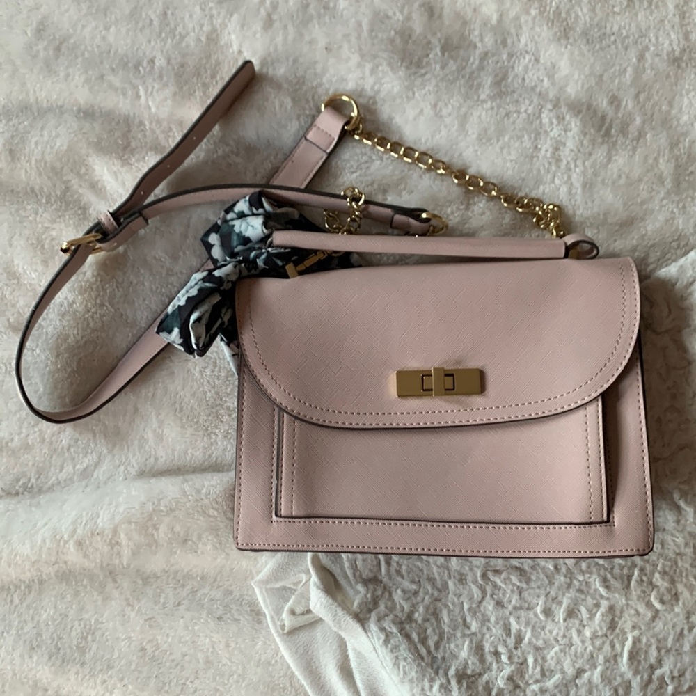 Steve Madden Pink Leather Shoulder Purse